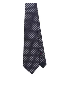Шелковый галстук Lady Anne, синий