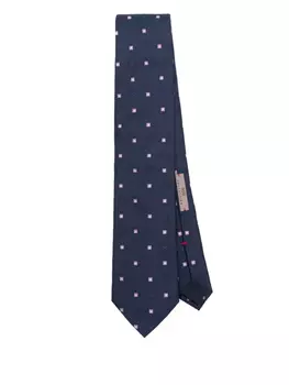 Шелковый галстук Lady Anne, синий