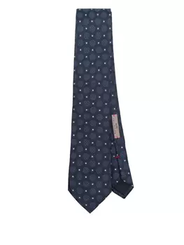 Шелковый галстук Lady Anne, синий