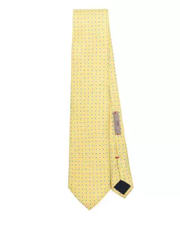 Шелковый галстук Lady Anne, желтый