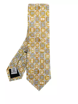 Шелковый галстук Moschino, нейтральный