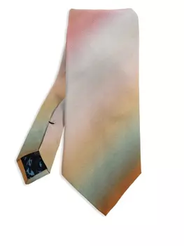 Шелковый галстук Paul Smith, розовый