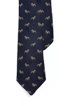 Шелковый галстук Polo Ralph Lauren, темно-синий
