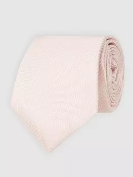 Шелковый галстук с узором по всей поверхности Willen, розовый