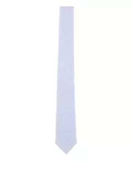 Шелковый галстук в горох Paul Smith, синий