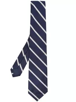 Шелковый галстук в полоску Polo Ralph Lauren, синий