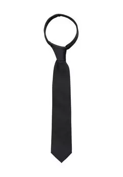 Шелковый галстук высокого качества ETERNA, черный
