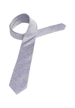 Шелковый галстук высокого качества ETERNA, цвет Navy Orange