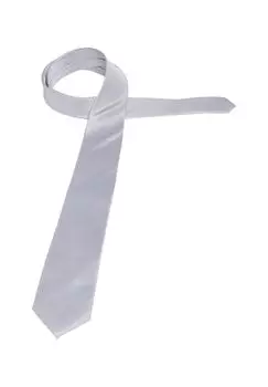 Шелковый галстук высокого качества ETERNA, серебро