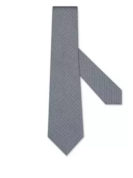 Шелковый галстук Zegna, синий