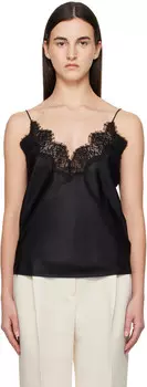 Шелковый кружевной топик Rhe