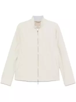 Шелковый пиджак Eleventy, нейтральный