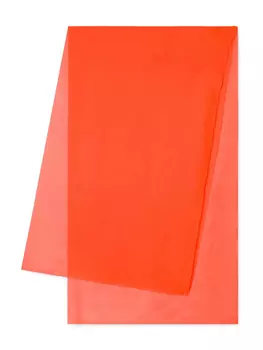 Шелковый платок Alberta Ferretti, красный