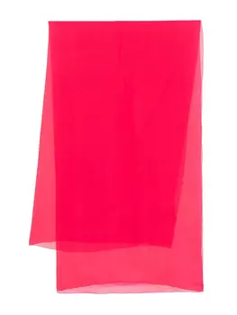 Шелковый платок Alberta Ferretti, розовый