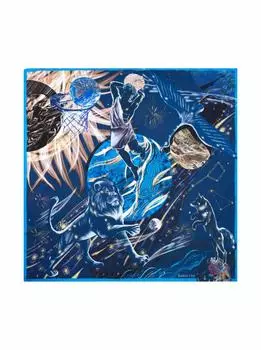 Шелковый платок Planetarium Radical Chic