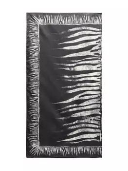 Шелковый платок Roberto Cavalli, черный