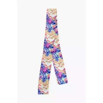 Шелковый платок с узором HAWAII Dsquared2, Multicolor