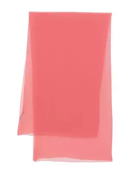 Шелковый шарф Alberta Ferretti, розовый
