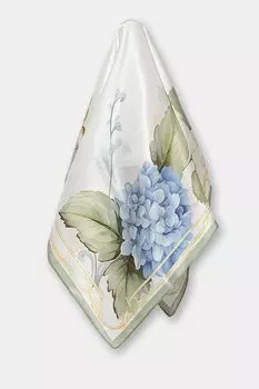 Шелковый шарф Answear.Lab, бежевый