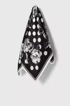 Шелковый шарф Answear Lab, черный