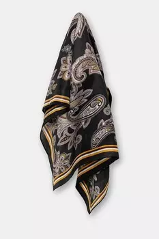 Шелковый шарф Answear.Lab, черный