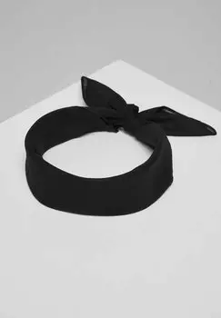 Шелковый шарф Bandana Urban Classics, черный