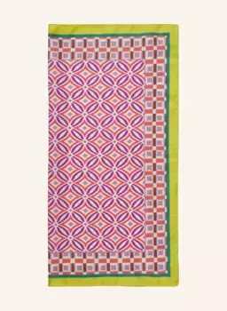 Шелковый шарф Barbieri, зеленый