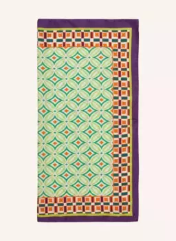 Шелковый шарф Barbieri, зеленый