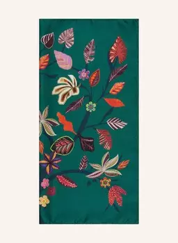 Шелковый шарф Barbieri, зеленый