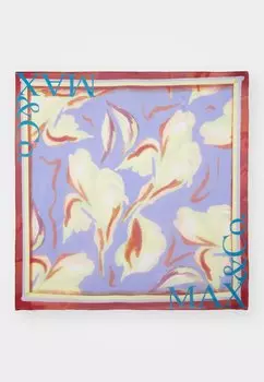 Шелковый шарф Battista MAX&Co., адзурро