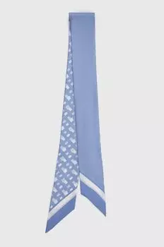 Шелковый шарф Boss, синий