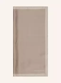 Шелковый шарф Claudie Pierlot, коричневый