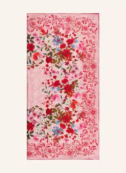 Шелковый шарф Codello, розовый