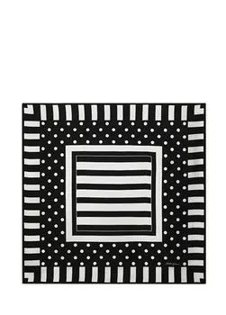 Шелковый шарф Dolce&Gabbana, белый