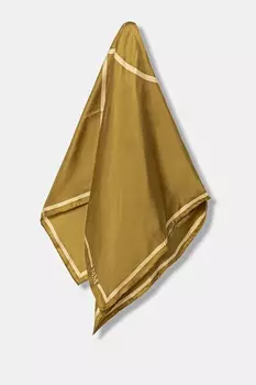 Шелковый шарф FAUST Mm, зеленый