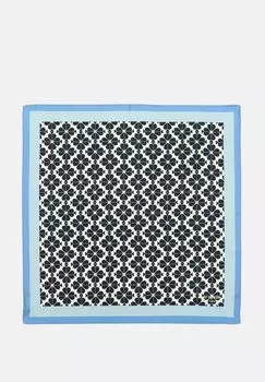 Шелковый шарф Flower kate spade new york, синий