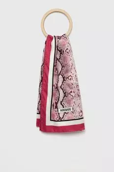 Шелковый шарф Foulard Patrizia Pepe, мультиколор