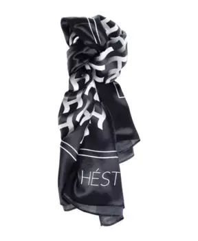 Шелковый шарф Frya Hst, черный