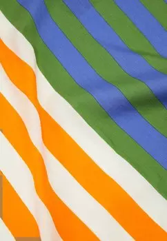 Шелковый шарф Jhha Merirosvo Blend Scarf Marimekko, синий/зеленый/оранжевый/беловатый