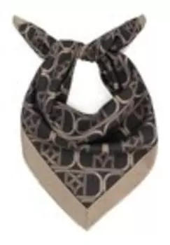 Шелковый шарф Kazar, коричневый