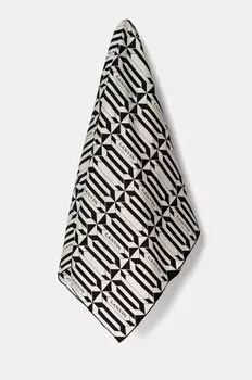 Шелковый шарф Lanvin, черный