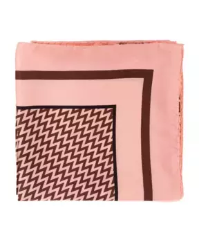 Шелковый шарф Lanvin, розовый