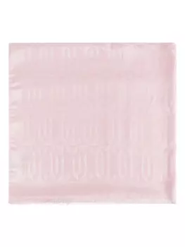 Шелковый шарф Lanvin, розовый