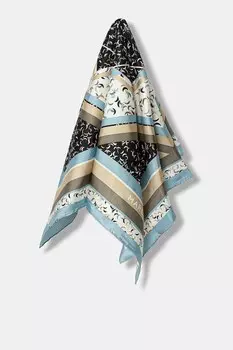 Шелковый шарф Marella, синий