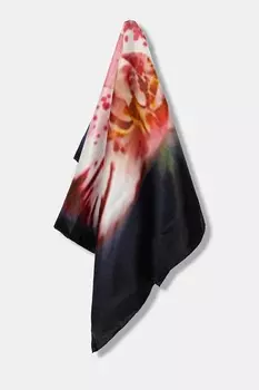 Шелковый шарф Max&Co., черный