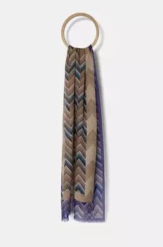 Шелковый шарф Missoni, мультиколор