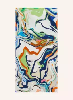 Шелковый шарф Mrs & Hugs, белый