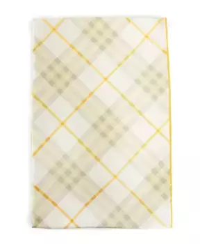 Шелковый шарф с клетчатым узором Burberry, мультиколор