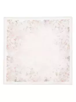 Шелковый шарф Saiid Kobeisy, розовый