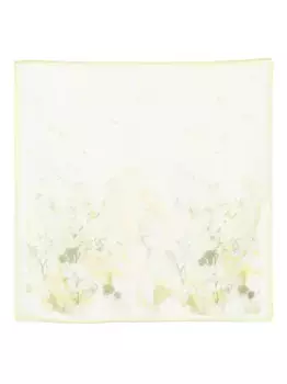 Шелковый шарф Saiid Kobeisy, желтый